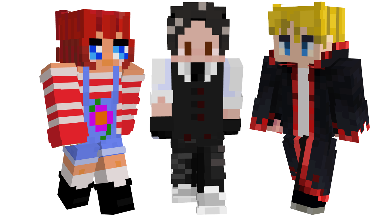 Minecraft person